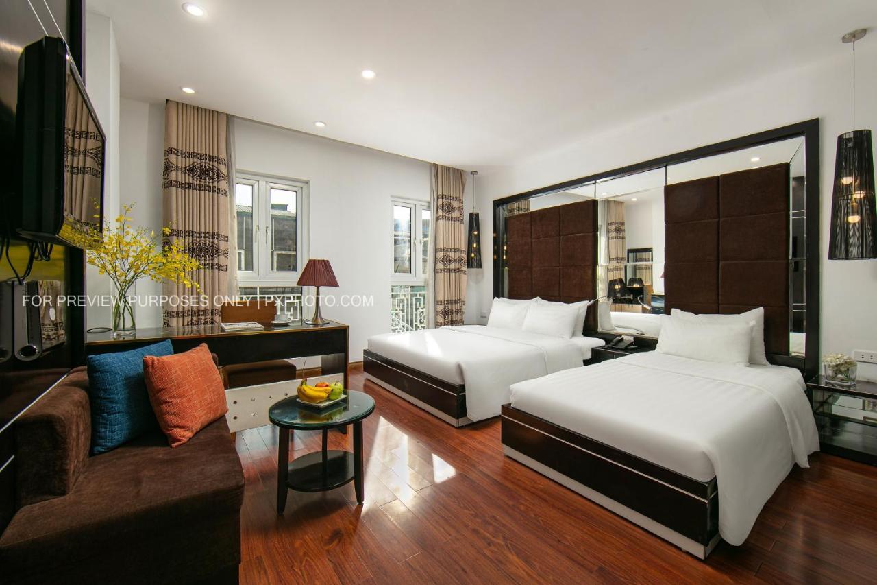The Silk Boutique Hotel & Spa - Old Quarter City Center Hanoi Bagian luar foto