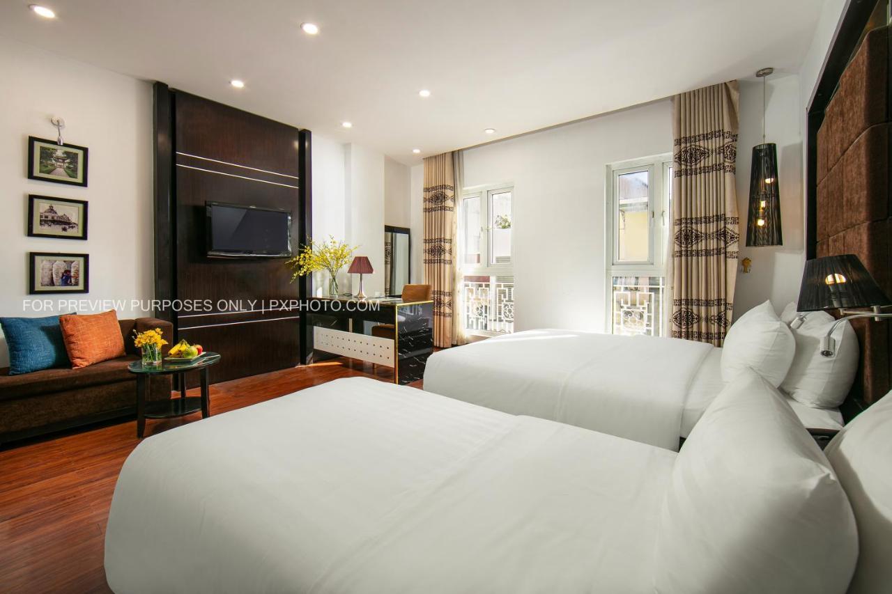 The Silk Boutique Hotel & Spa - Old Quarter City Center Hanoi Bagian luar foto